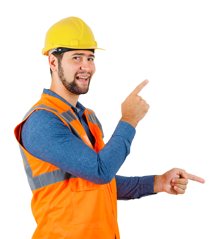 joven-constructor-apuntando-con-el-dedo-hacia-arriba-y-hacia-abajo-en-camisa-chaleco-casco-y-luciendo-alegre copia